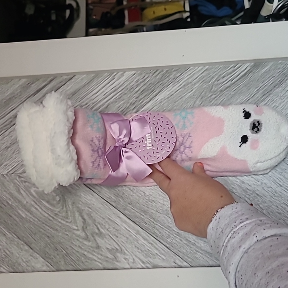 Fuzzy bunny socks